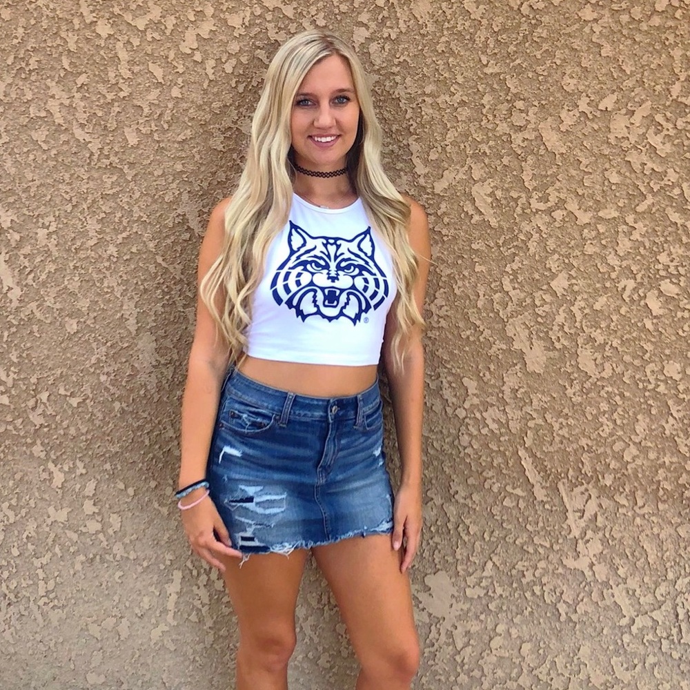 University of Arizona crop top